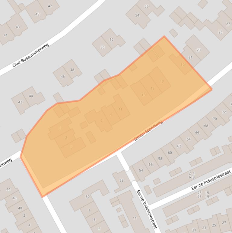 Kaart van postcodegebied 1401TA.