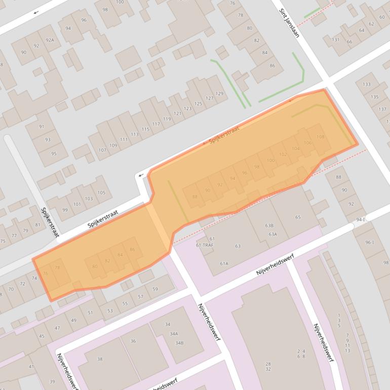 Kaart van postcodegebied 1402RH.