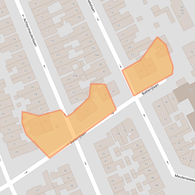 Kaart van postcodegebied 1402SM.