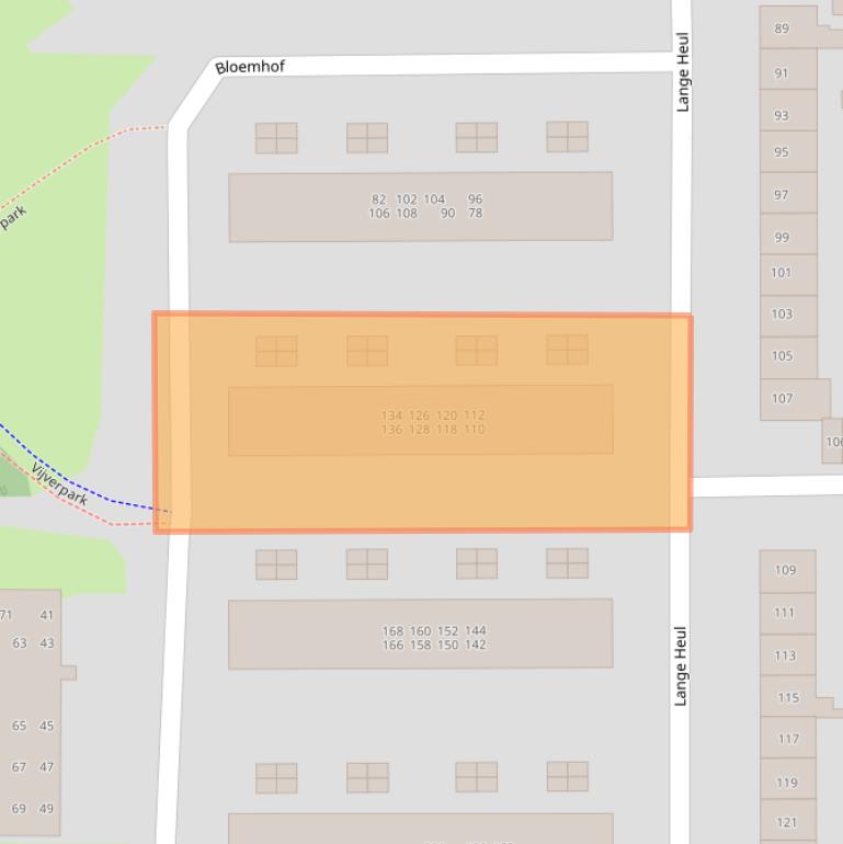 Kaart van postcodegebied 1403NP.