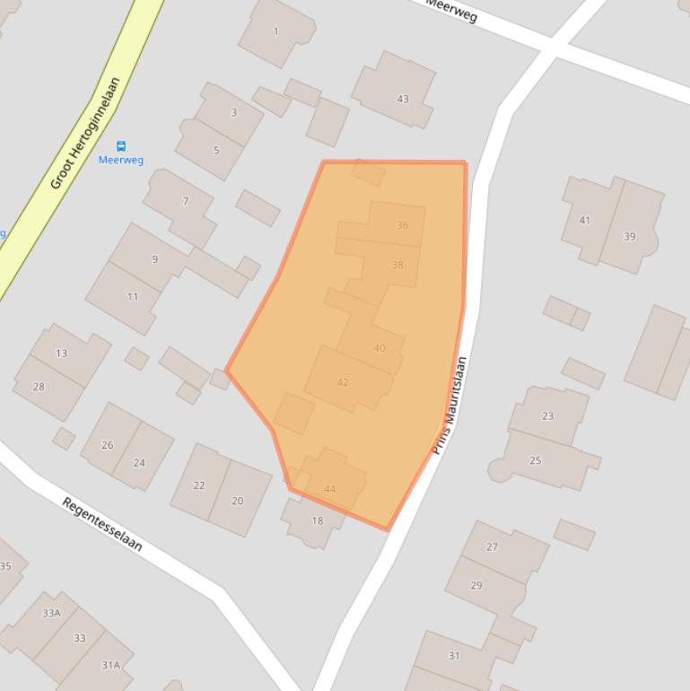 Kaart van postcodegebied 1405CX.