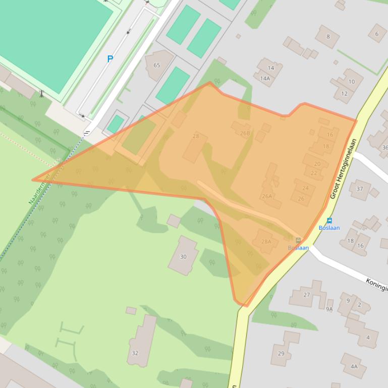 Kaart van postcodegebied 1405ED.