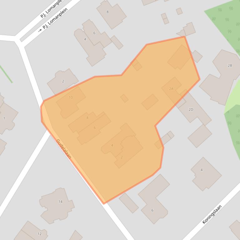 Kaart van postcodegebied 1405GT.