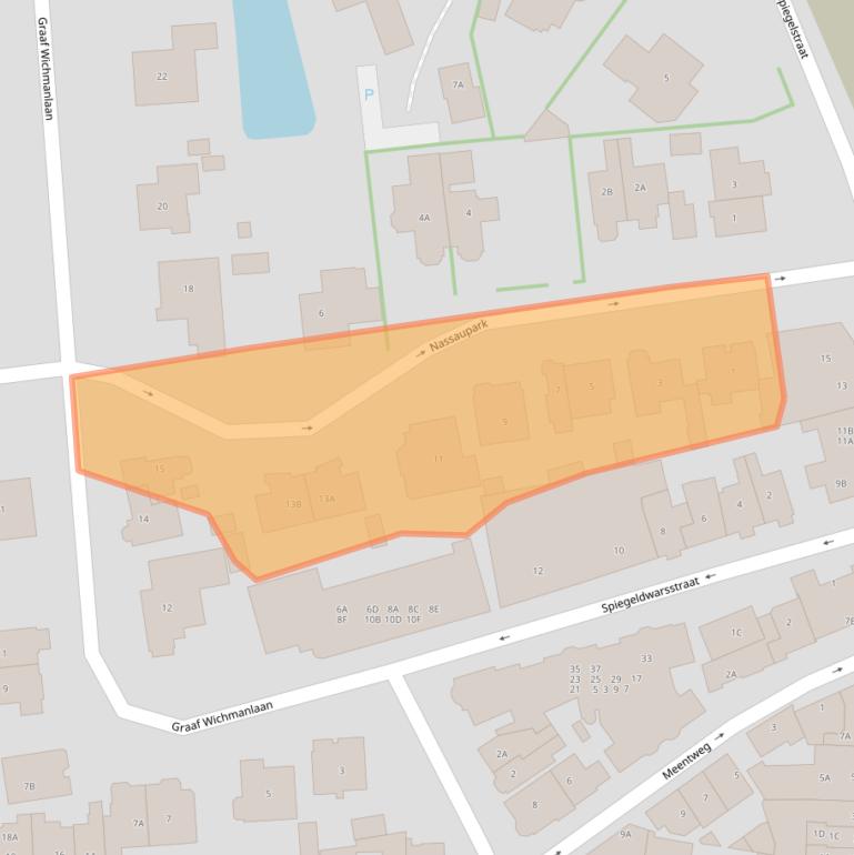 Kaart van postcodegebied 1405HN.