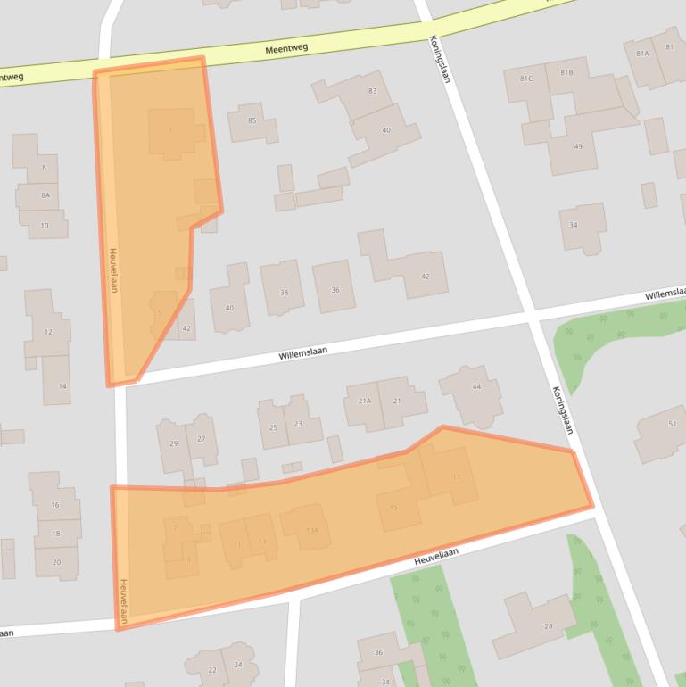 Kaart van postcodegebied 1406KT.