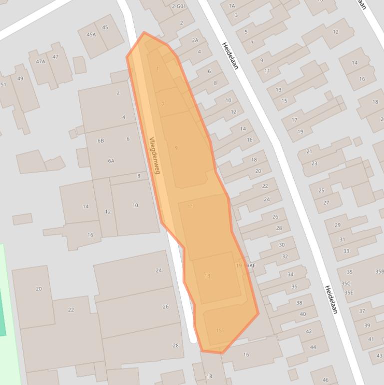 Kaart van postcodegebied 1406MX.