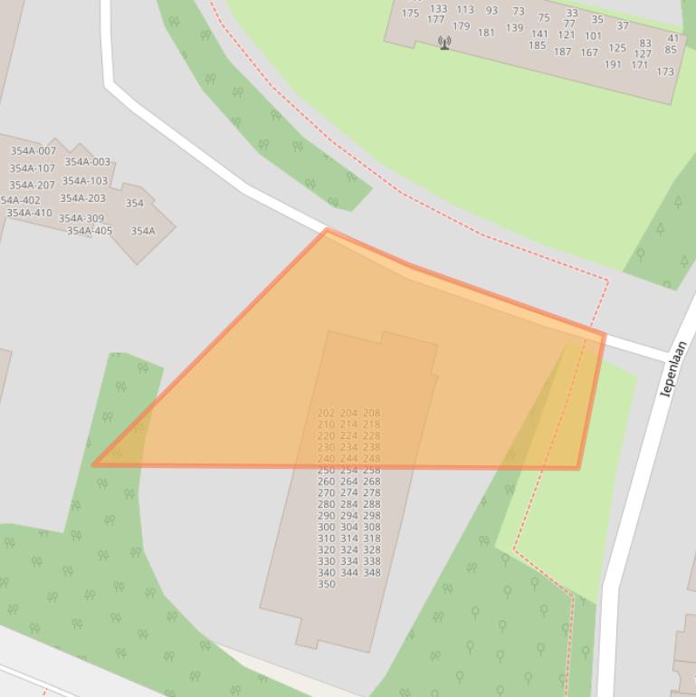 Kaart van postcodegebied 1406RC.