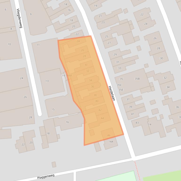 Kaart van postcodegebied 1406RN.