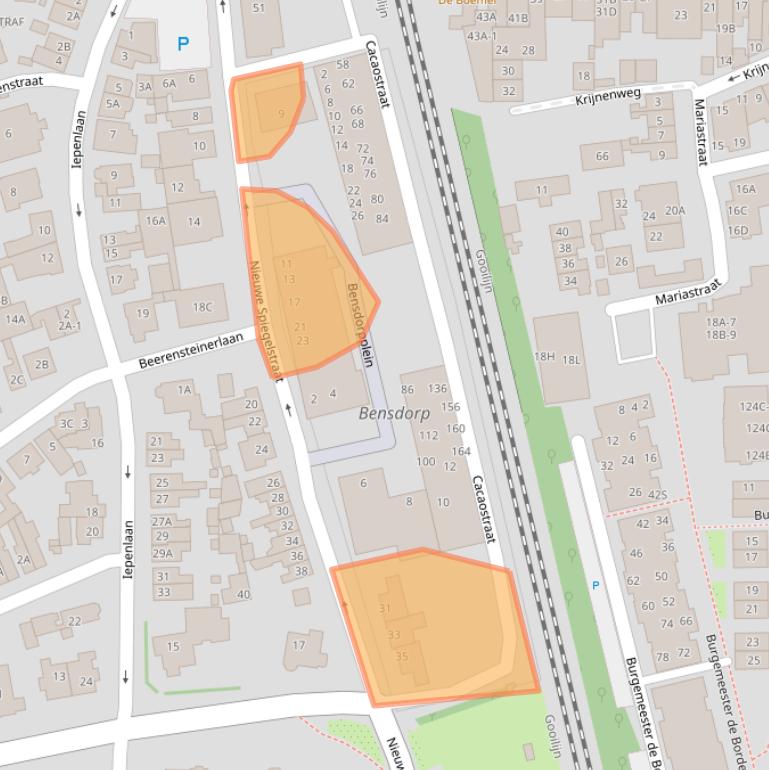 Kaart van postcodegebied 1406SG.