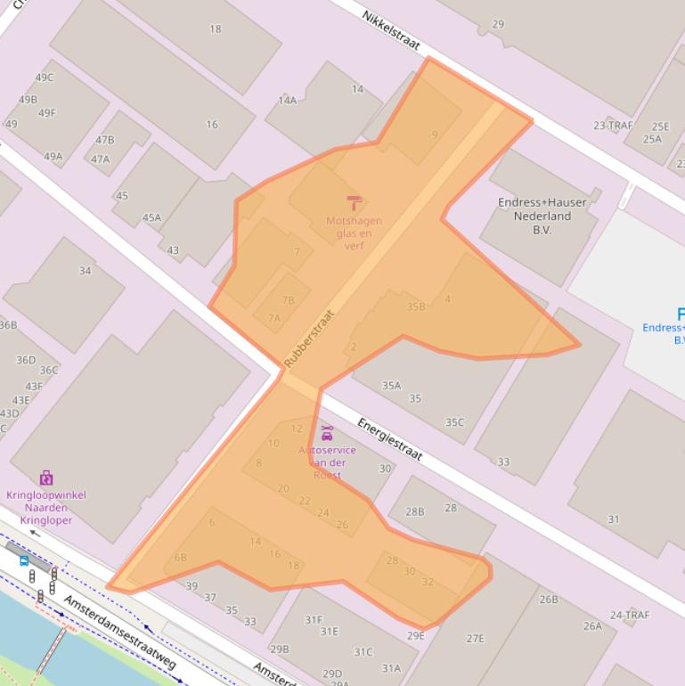 Kaart van postcodegebied 1411AL.