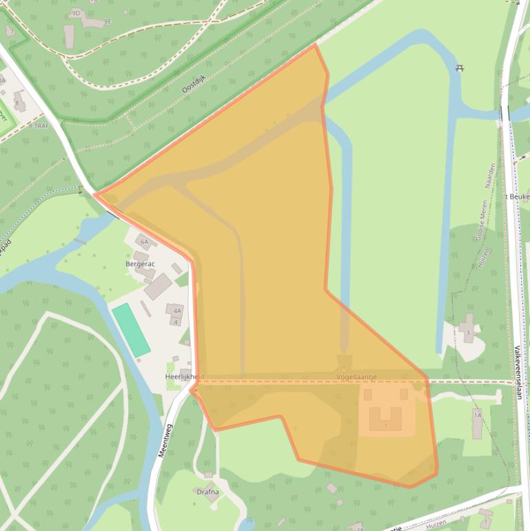 Kaart van postcodegebied 1411DN.