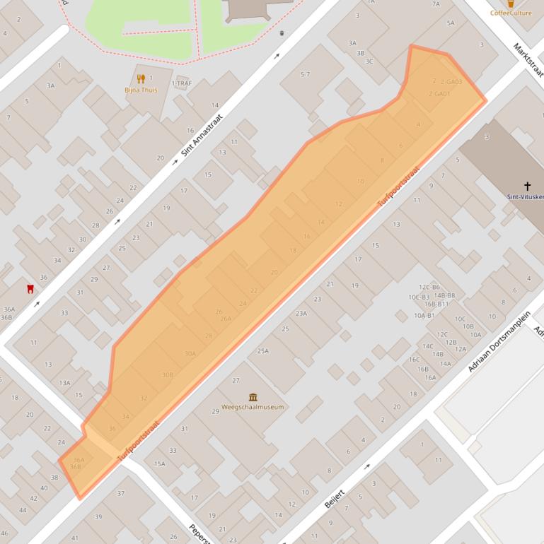Kaart van postcodegebied 1411EG.
