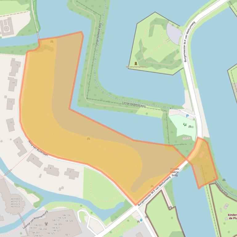 Kaart van postcodegebied 1411EJ.