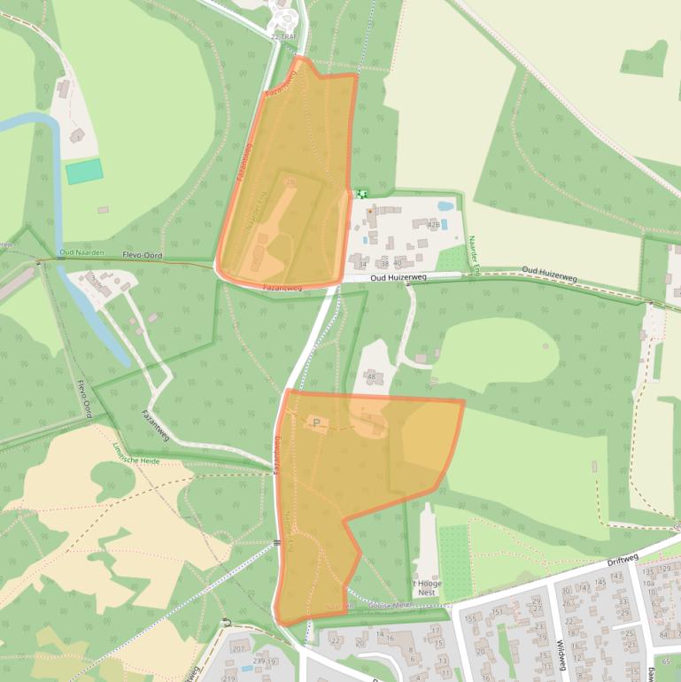 Kaart van postcodegebied 1411GW.