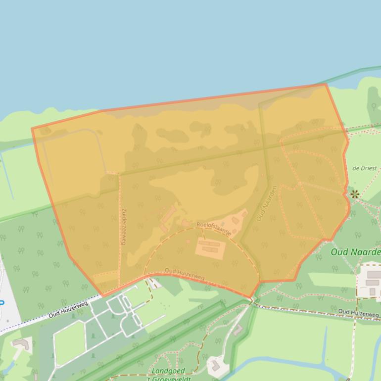 Kaart van postcodegebied 1411HA.