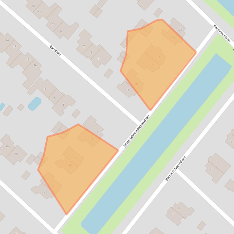 Kaart van postcodegebied 1411JA.