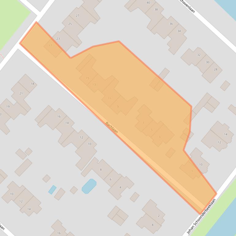 Kaart van postcodegebied 1411JB.