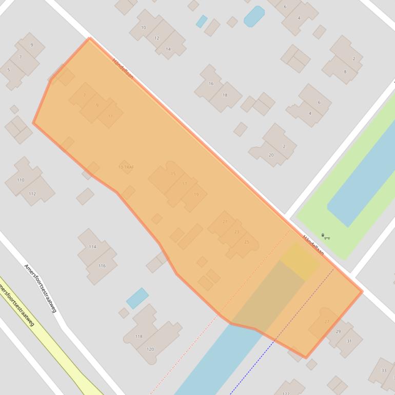 Kaart van postcodegebied 1411JG.