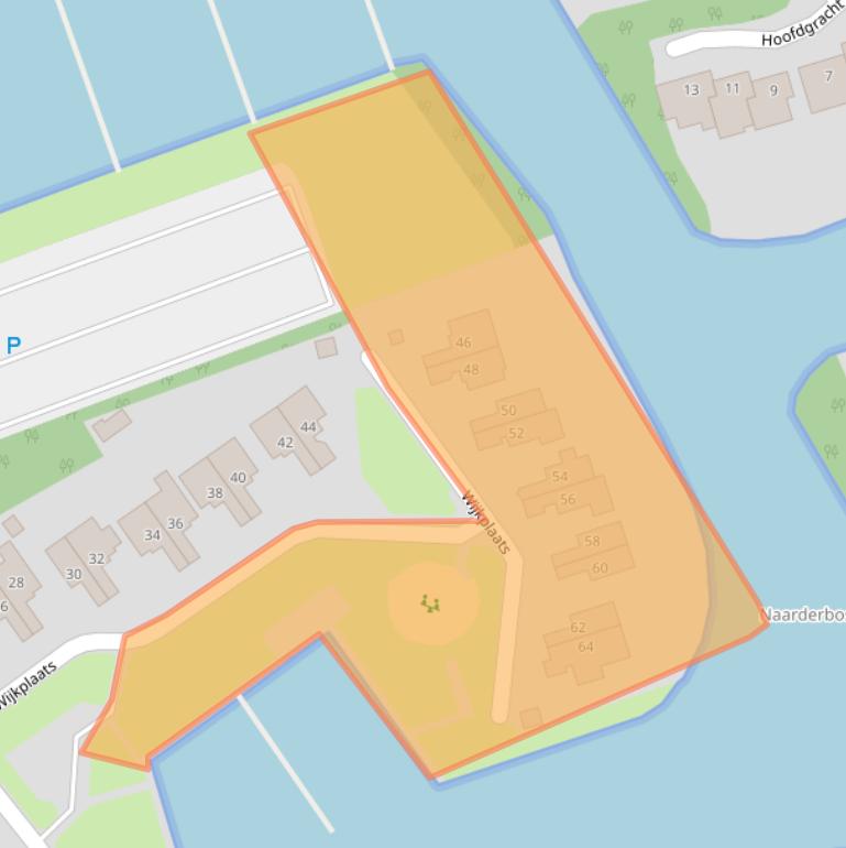 Kaart van postcodegebied 1411LT.