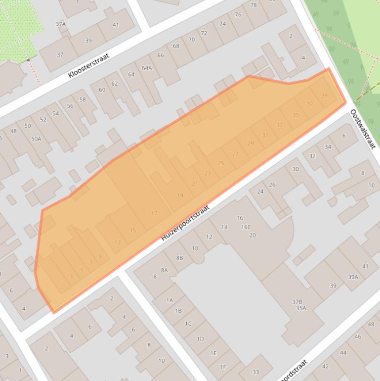Kaart van postcodegebied 1411RK.