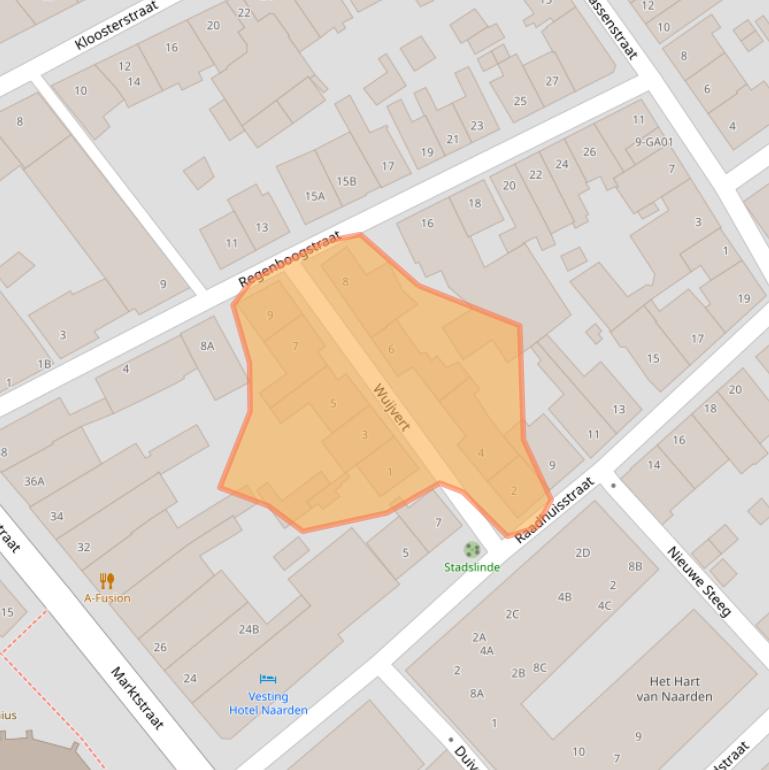 Kaart van postcodegebied 1411RN.