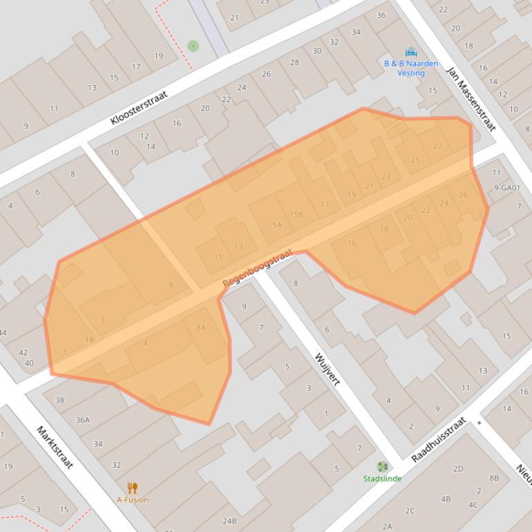 Kaart van postcodegebied 1411RP.