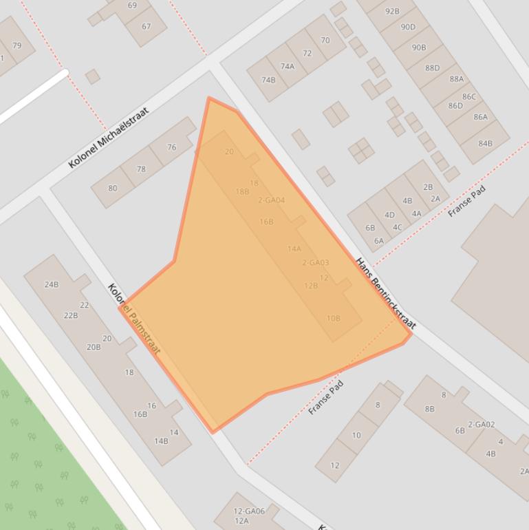 Kaart van postcodegebied 1411SV.