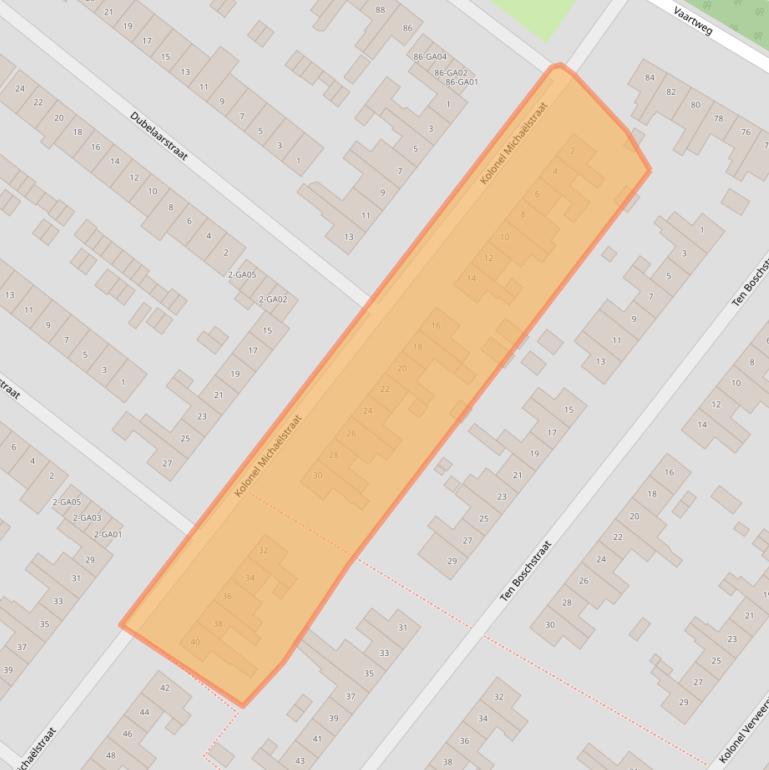 Kaart van postcodegebied 1411VN.