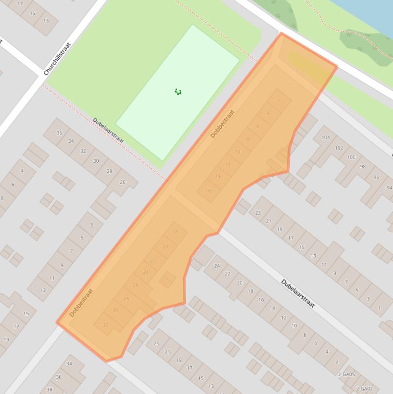 Kaart van postcodegebied 1411VX.