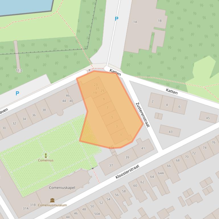 Kaart van postcodegebied 1411WD.