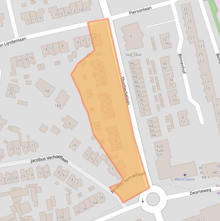 Kaart van postcodegebied 1412BP.