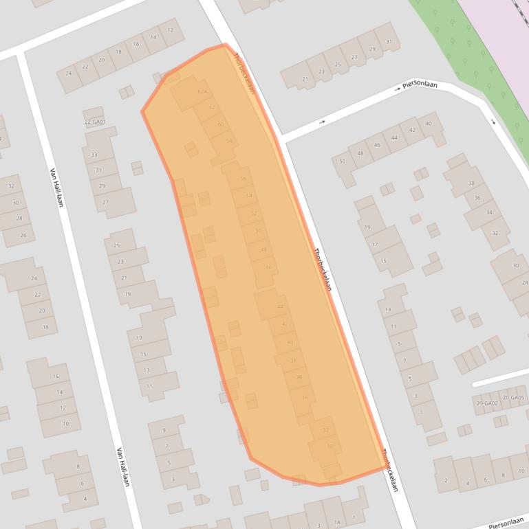 Kaart van postcodegebied 1412BR.