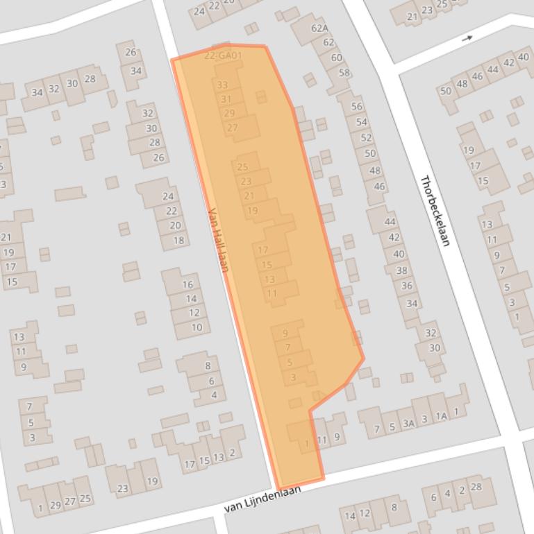 Kaart van postcodegebied 1412CS.