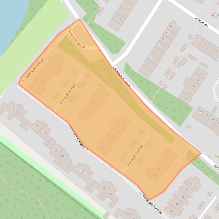 Kaart van postcodegebied 1412CZ.