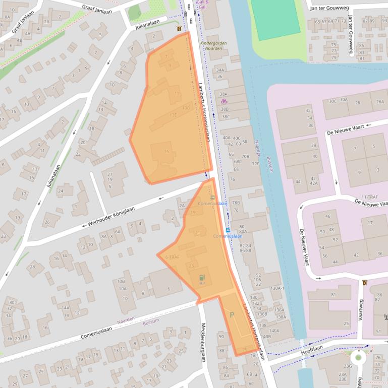 Kaart van postcodegebied 1412GV.