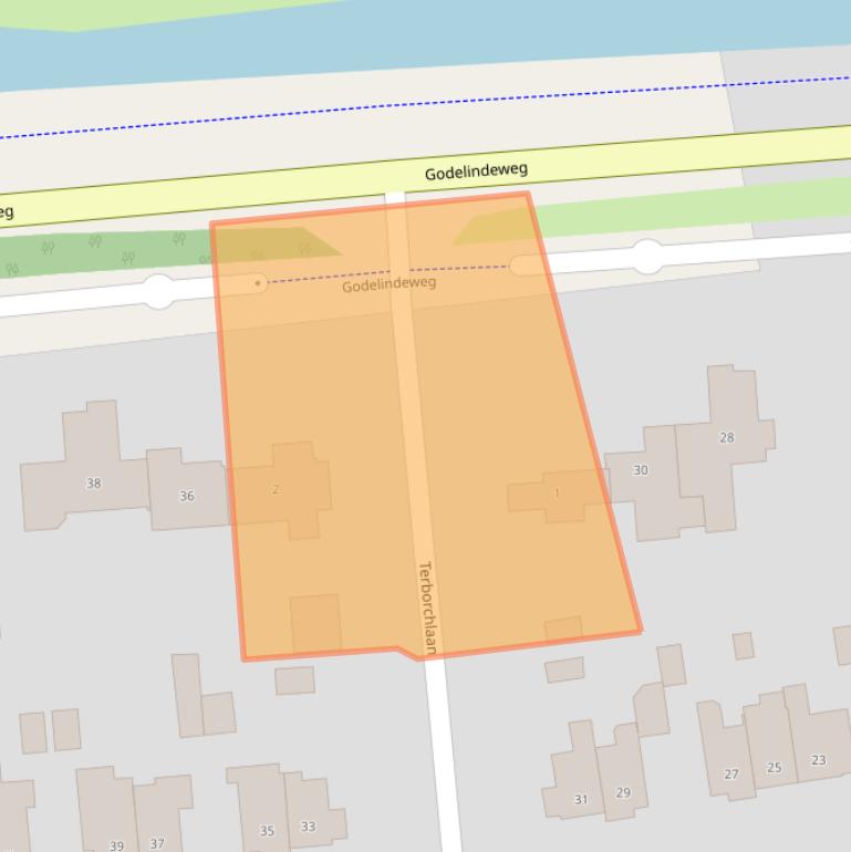 Kaart van postcodegebied 1412KG.