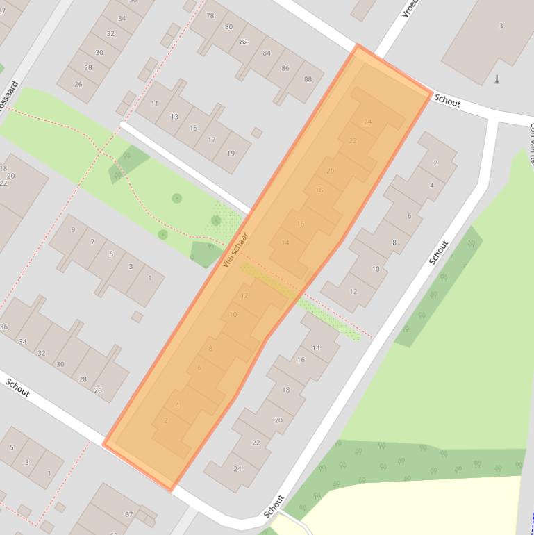 Kaart van postcodegebied 1412NP.