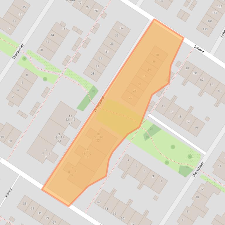 Kaart van postcodegebied 1412NS.