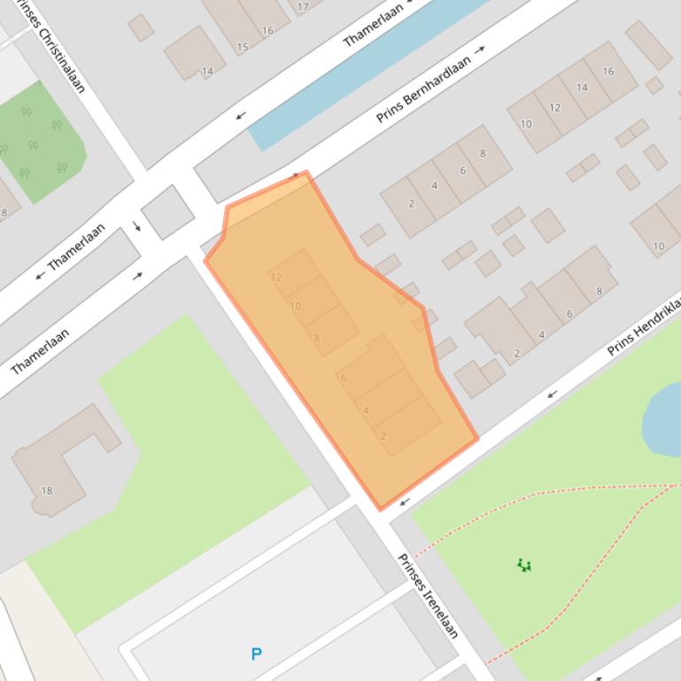 Kaart van postcodegebied 1421AP.