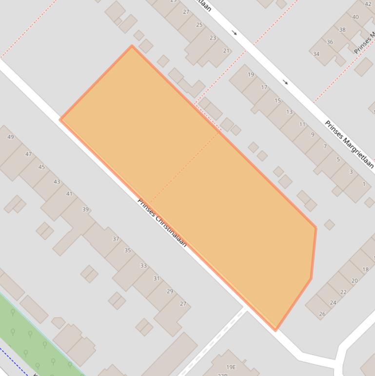 Kaart van postcodegebied 1421BK.