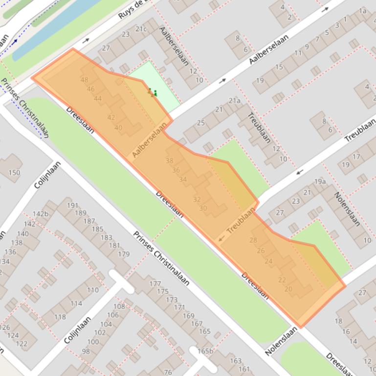 Kaart van postcodegebied 1421BZ.
