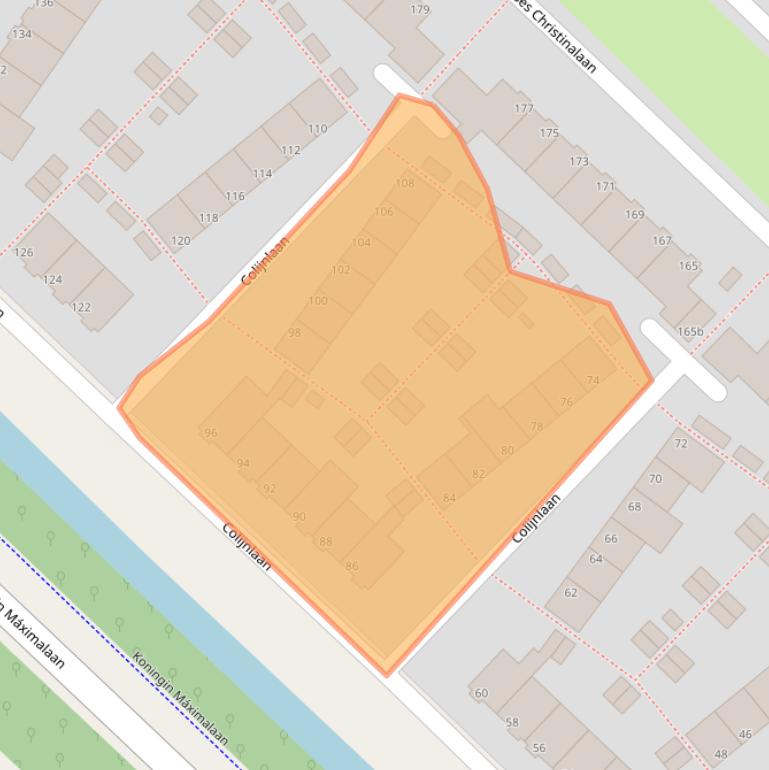 Kaart van postcodegebied 1421CC.