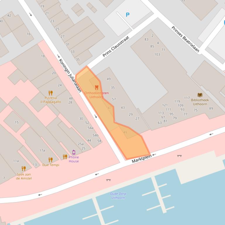 Kaart van postcodegebied 1421DA.