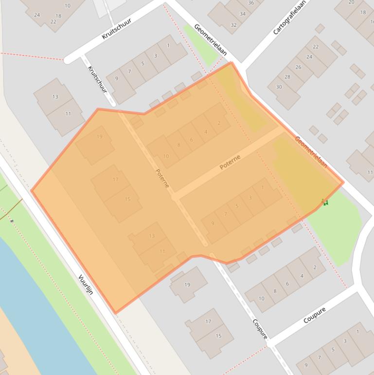 Kaart van postcodegebied 1421LH.