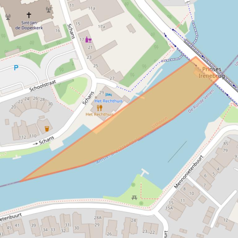 Kaart van postcodegebied 1421NT.