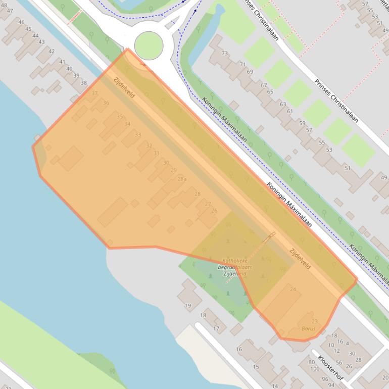 Kaart van postcodegebied 1421TJ.