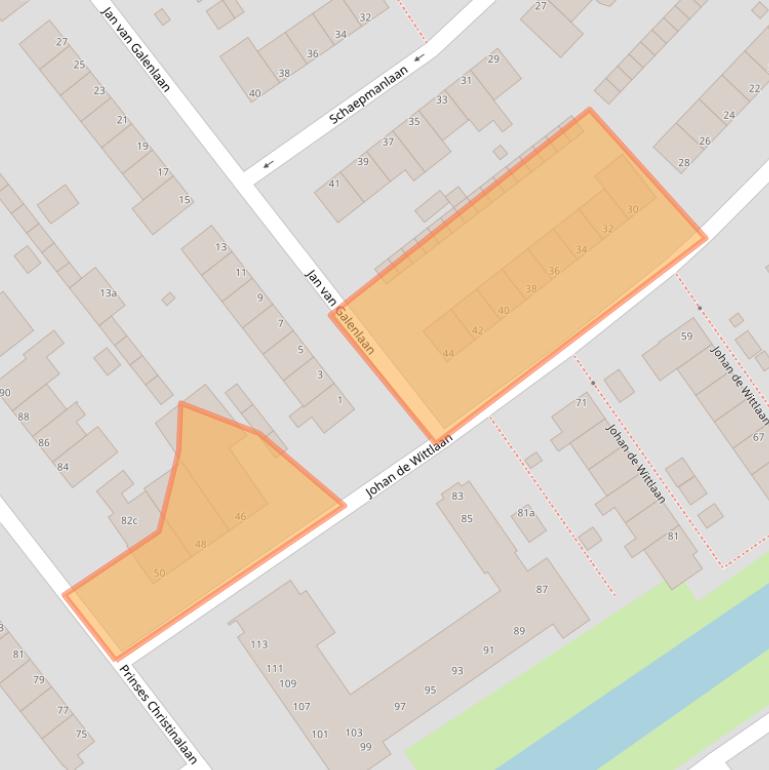 Kaart van postcodegebied 1421XD.