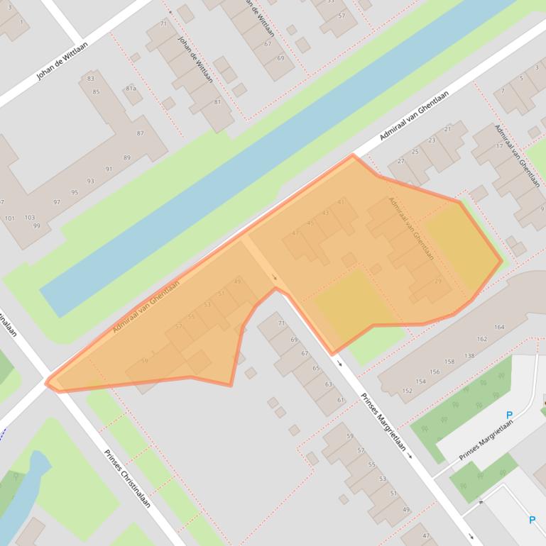 Kaart van postcodegebied 1421XL.