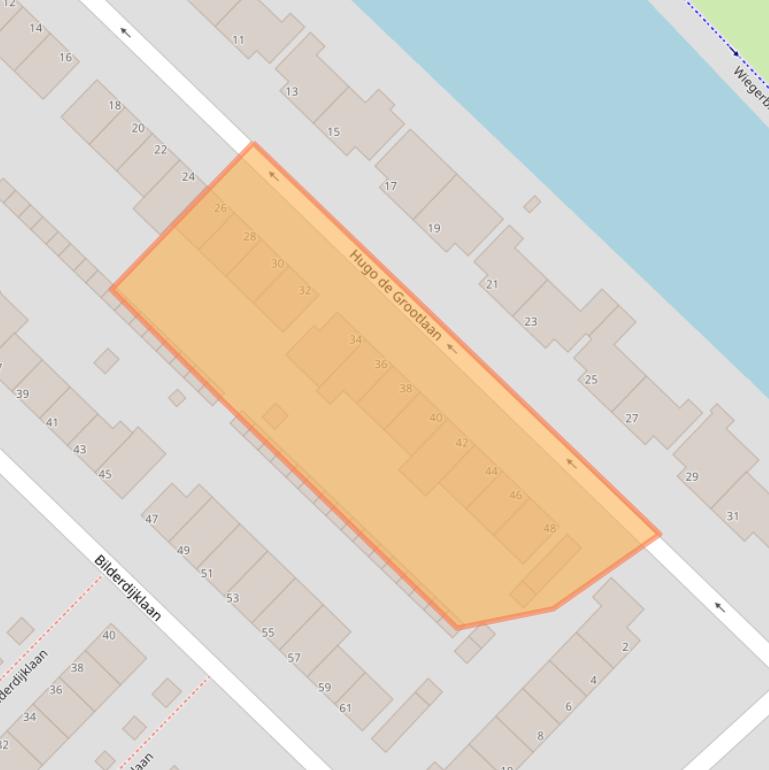 Kaart van postcodegebied 1422BT.