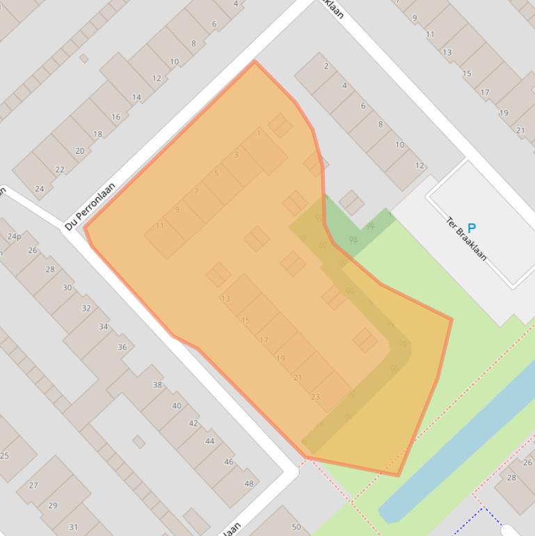 Kaart van postcodegebied 1422CP.